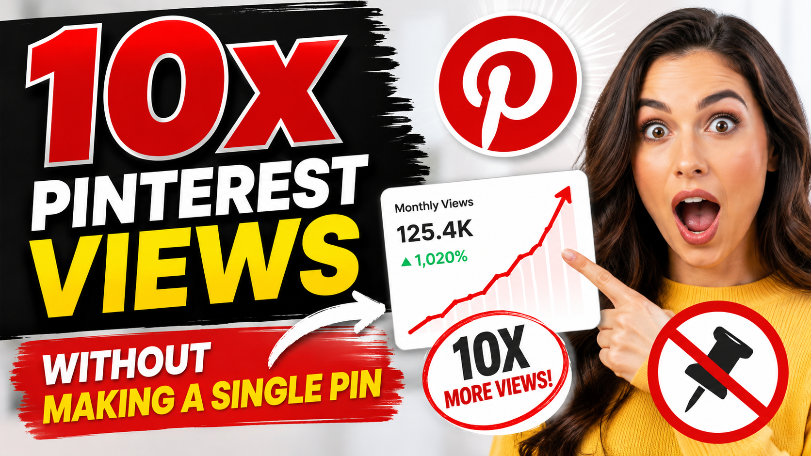 10x Pinterest Views — Without Making a Single Pin