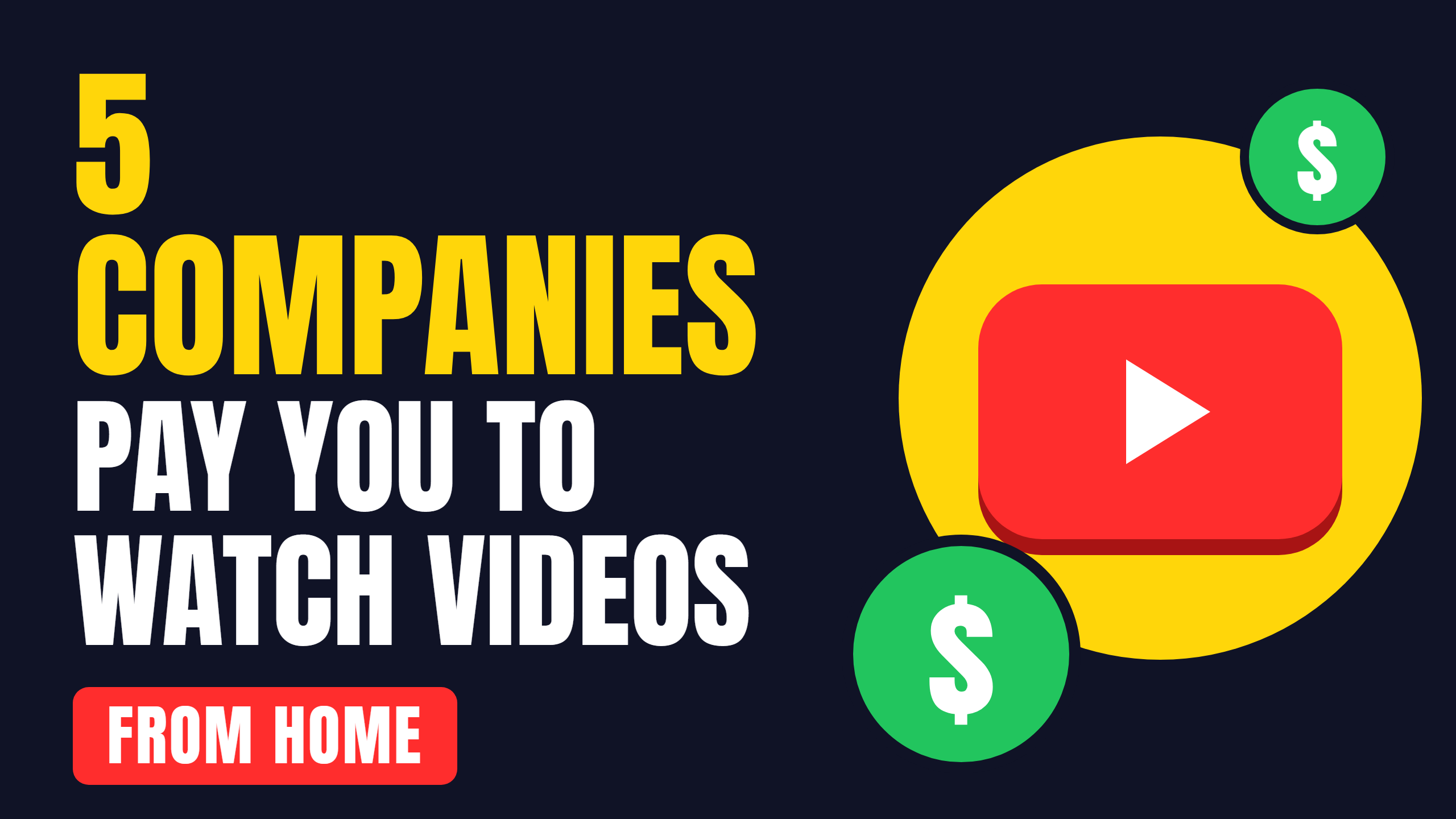 5 Legitimate Ways to Get Paid to Watch Videos From Home
