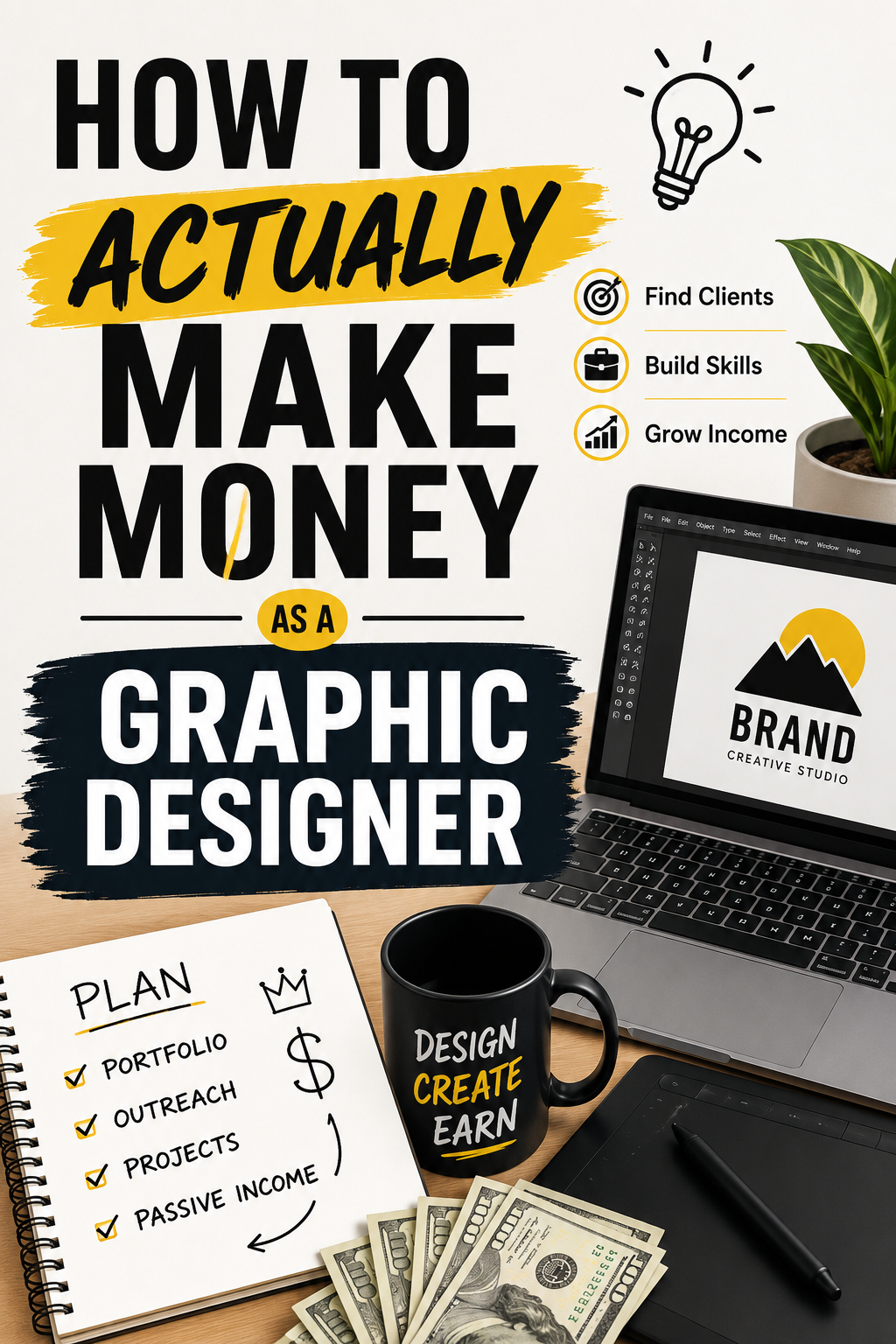 How to Actually Make Money as a Graphic Designer