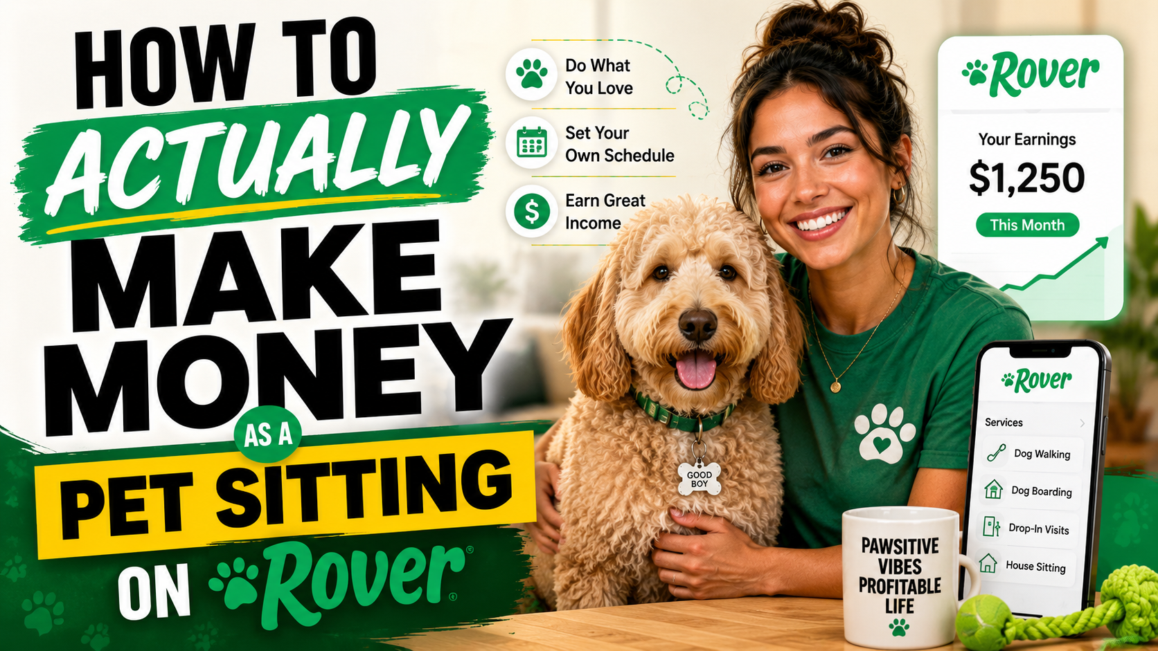 How to Actually Make Money Pet Sitting on Rover