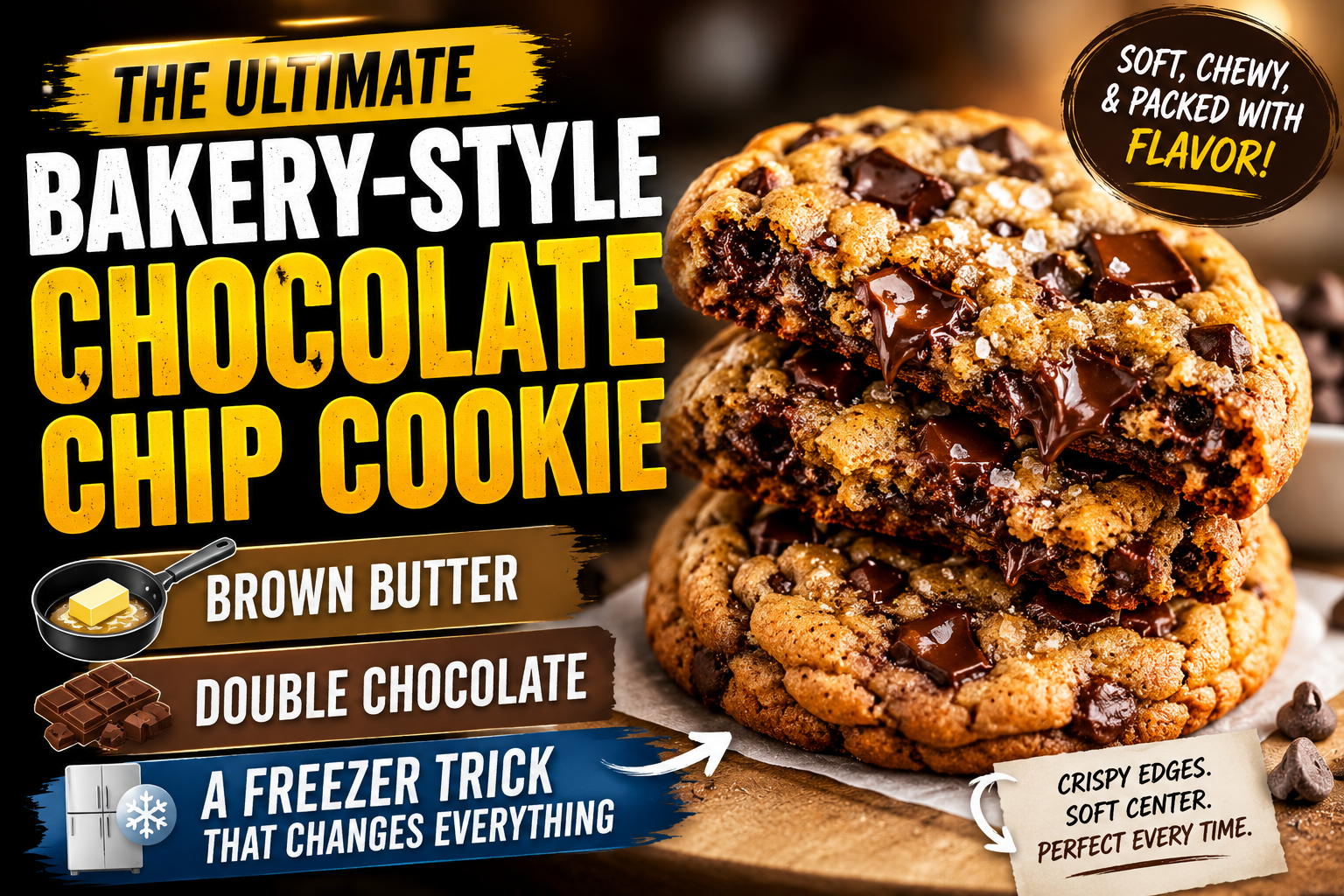 How to Get Bakery-Perfect Chocolate Chip Cookies at Home