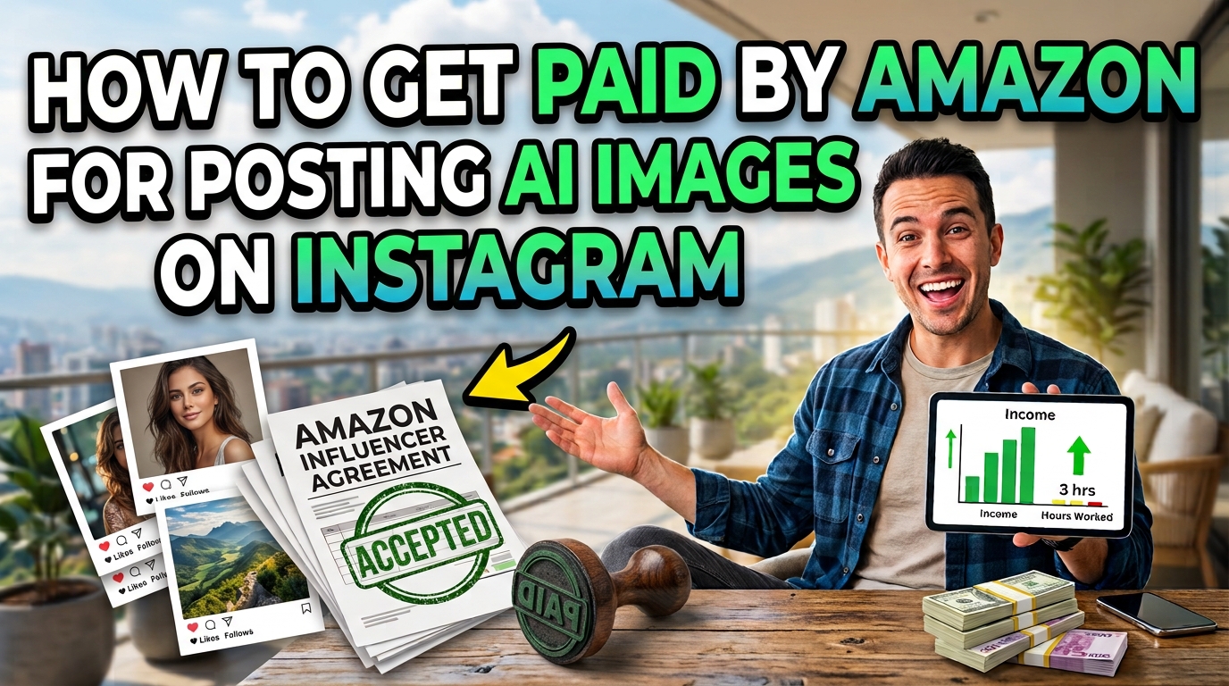 How to Get Paid by Amazon for Posting AI Images on Instagram